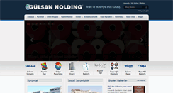 Desktop Screenshot of gulsanholding.com