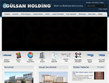 Tablet Screenshot of gulsanholding.com